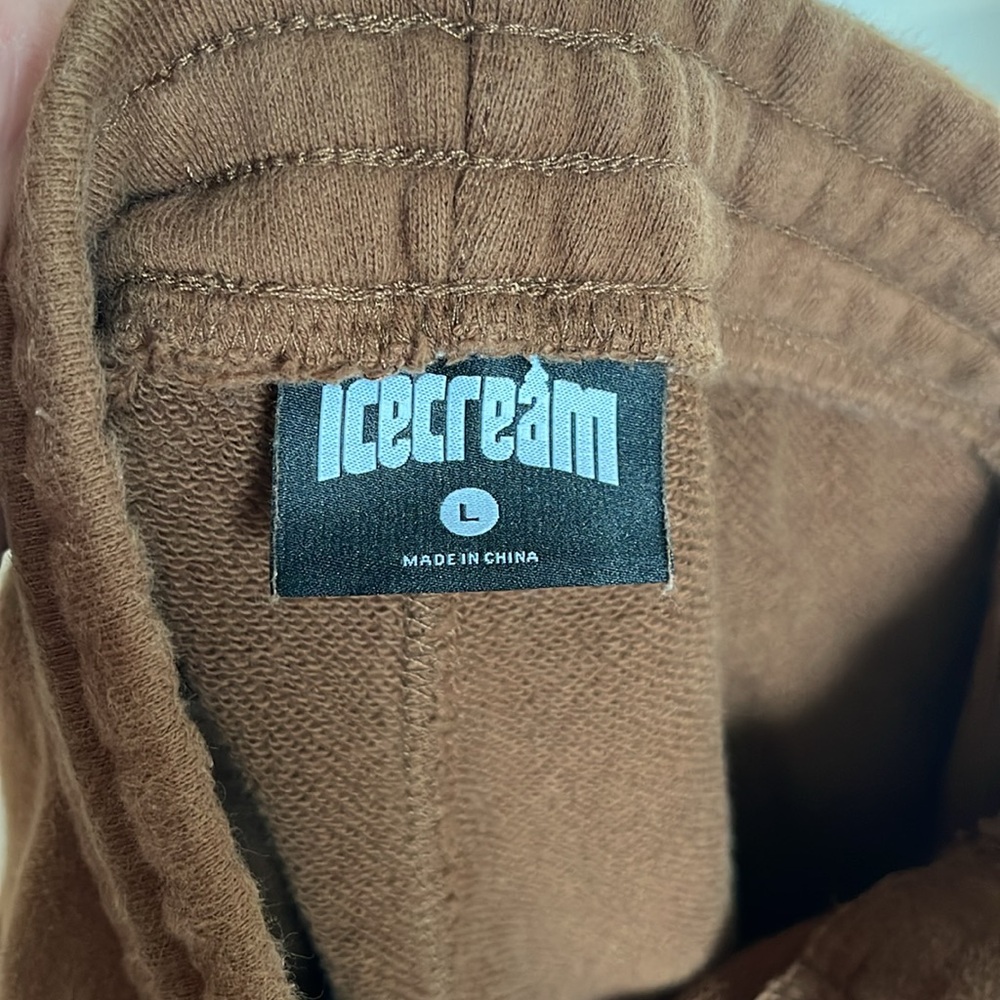 Icecream Brown Joggers for Men Size Large - Picture 5 of 5